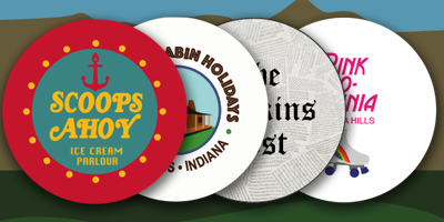 Hawkins Collector's Pack #1 fridge magnets header graphic - see product page for more details