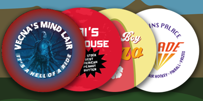 Hawkins Collector's Pack #2 fridge magnets header graphic - see product page for more details