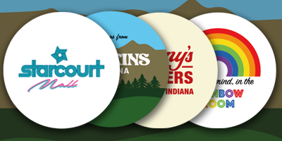 Hawkins Collector's Pack #3 fridge magnets header graphic - see product page for more details