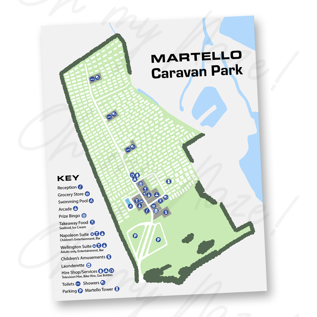 Site Map (mid-80s - 90s) art print