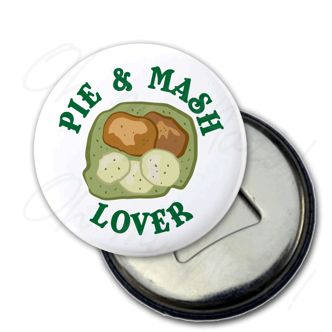 Pie 'n' Mash Lover badge header graphic