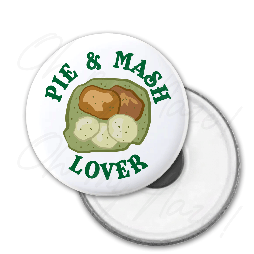 Pie 'n' Mash Lover badge header graphic