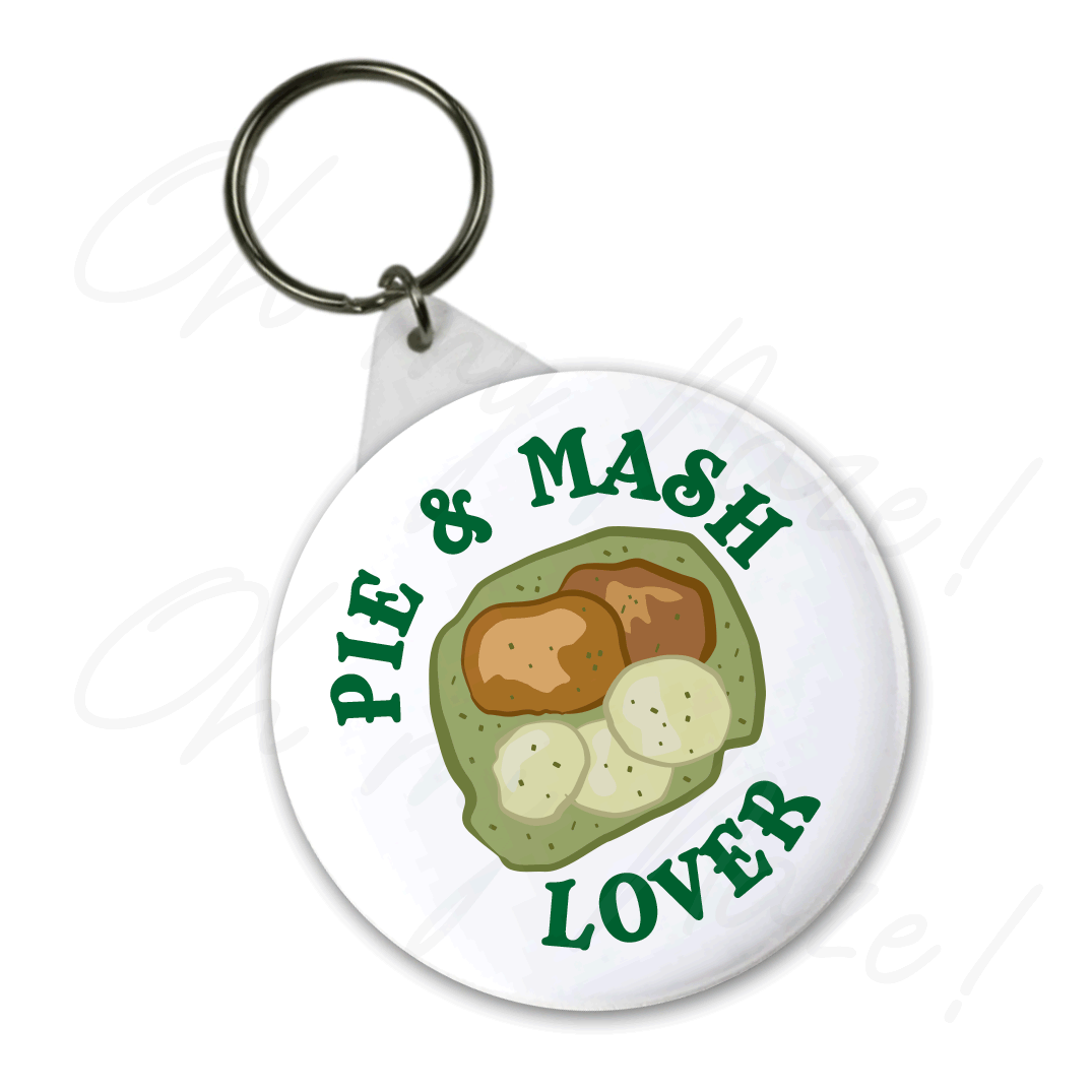 Pie 'n' Mash Lover badge header graphic