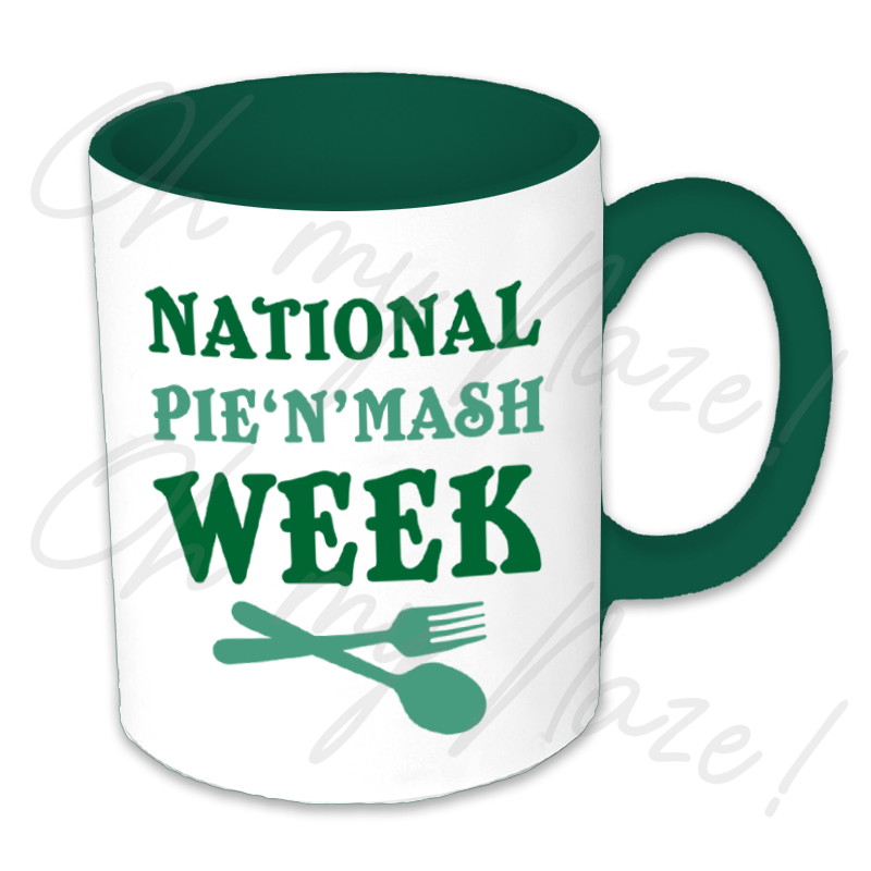 National Pie 'n' Mash Week mug header graphic