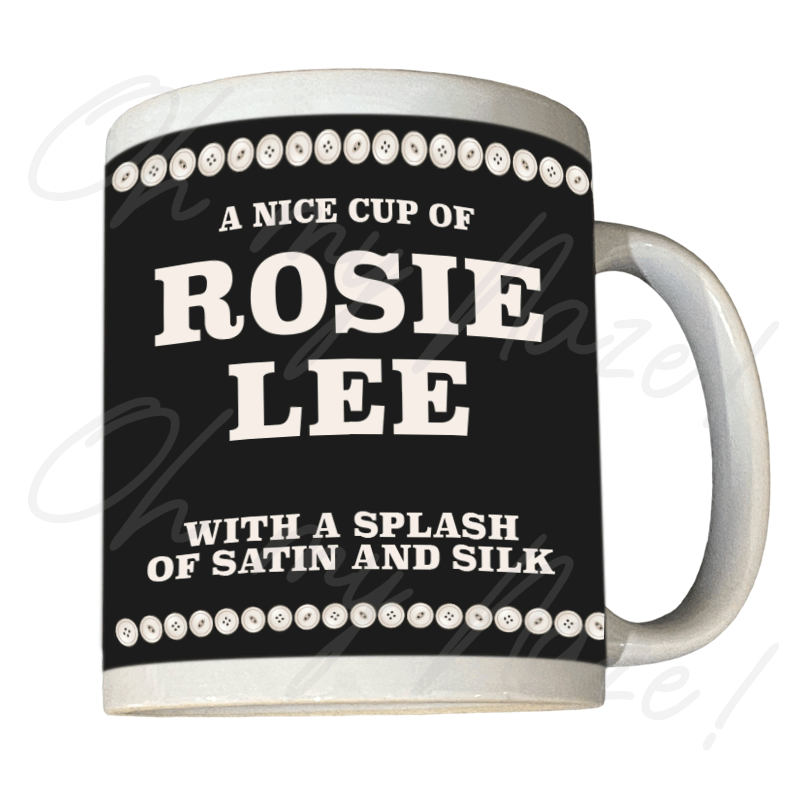 Rosie Lee (tea) cockney rhyming slang mug header graphic
