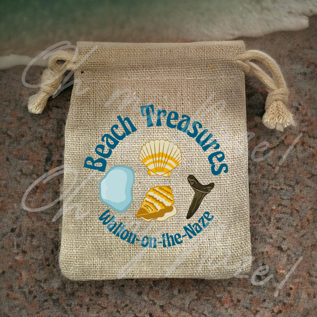 Walton Wellerman - Beach Treasures Collector Pouch header graphic