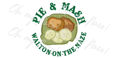pie and mash earrings header graphic