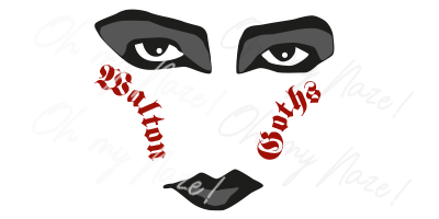 Seaside Subcultures Goths (Eyes) earrings header graphic