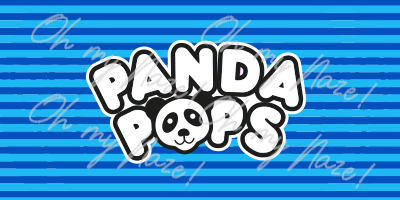Panda Pops earrings header graphic